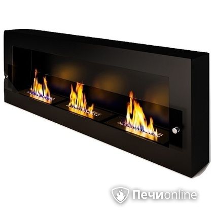 Биокамин ЭкоЛайф Fire Line Glass black burgundy в Орле